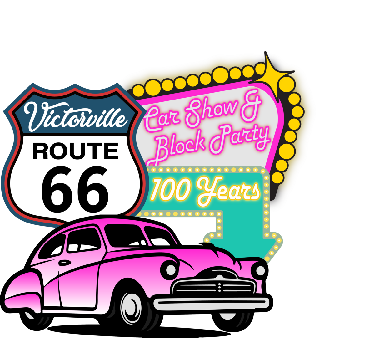 Route 66 100th Anniversary Car Show & Block Party, Sept. 12 from 10 a.m. to 2 p.m., Victorville