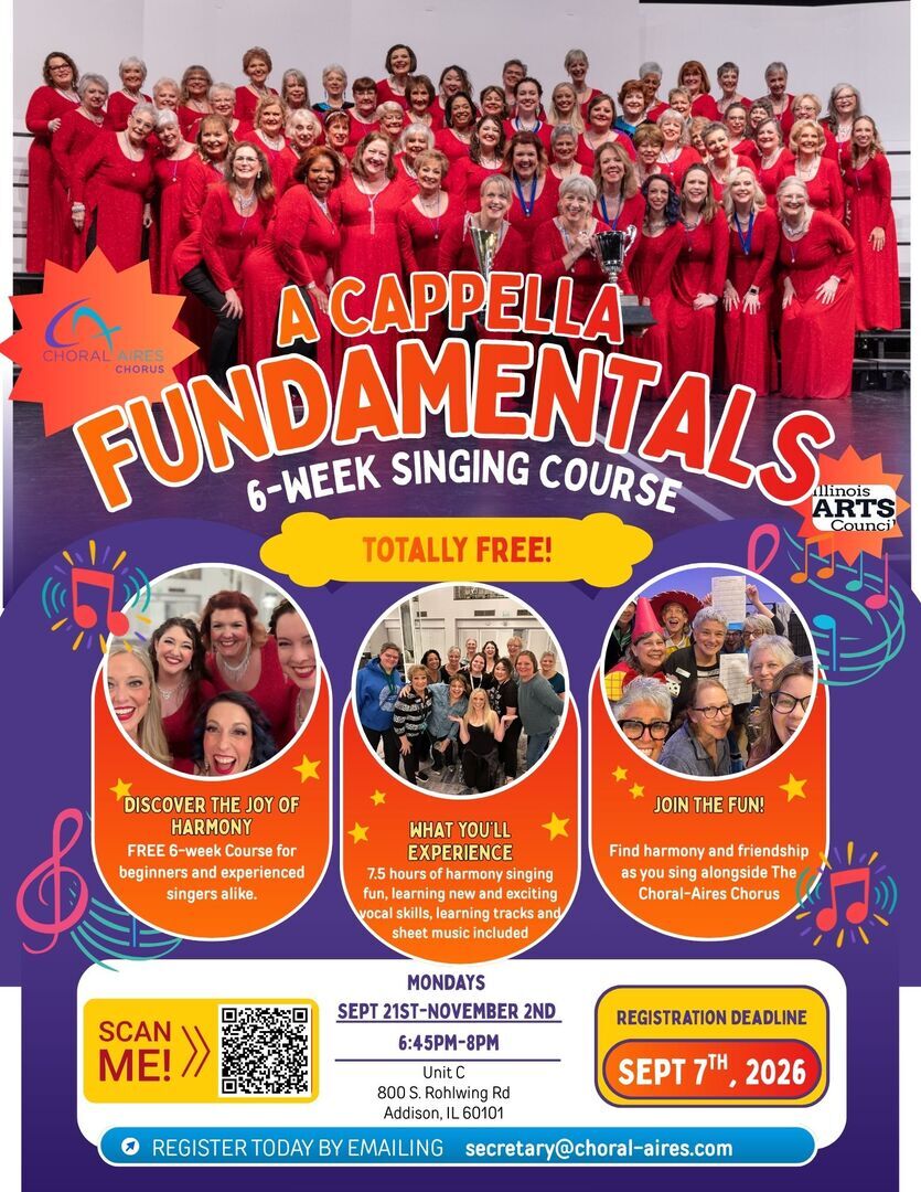 Free 6-week singing course!