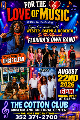 Event image for FOR THE LOVE OF MUSIC