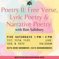 Poetry II: Free Verse, Lyric Poetry & Narrative Poetry