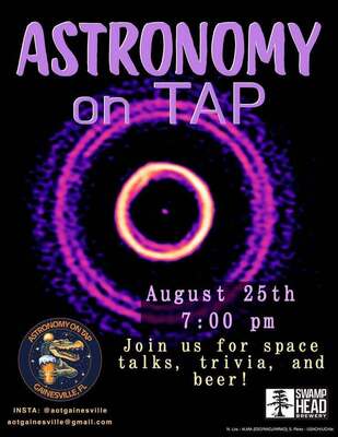 Event image for Astronomy on Tap Gainesville Fall Semester Kickoff!