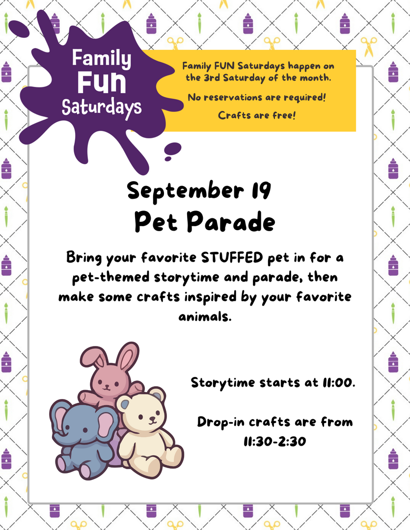 Family Fun Saturday – Pet Parade at Hayward Area Historical Society