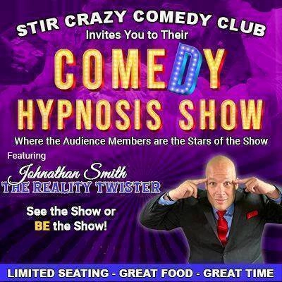 AZ Central Events - Stir Crazy Comedy Club - Hypnosis Show with