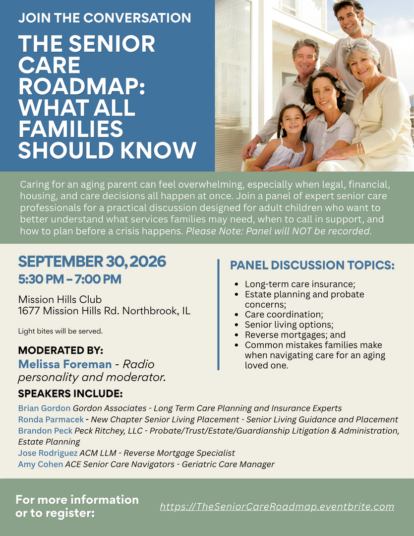 The Senior Care Roadmap: What All Families Should Know