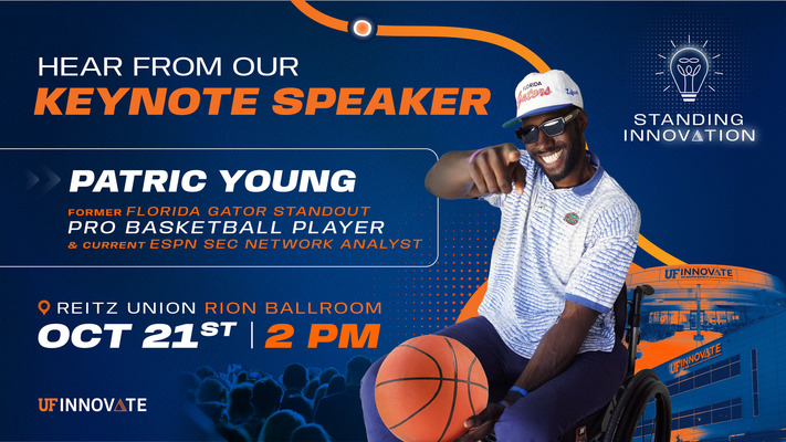 Event image for The Florida Way Forward (with Gator Basketball Great Patric Young)