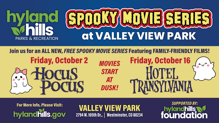 Hyland Hills Spooky Movie Series