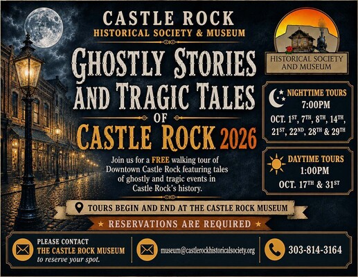 Ghostly Tales & Tragic Stories Walking Tours of Downtown Castle Rock