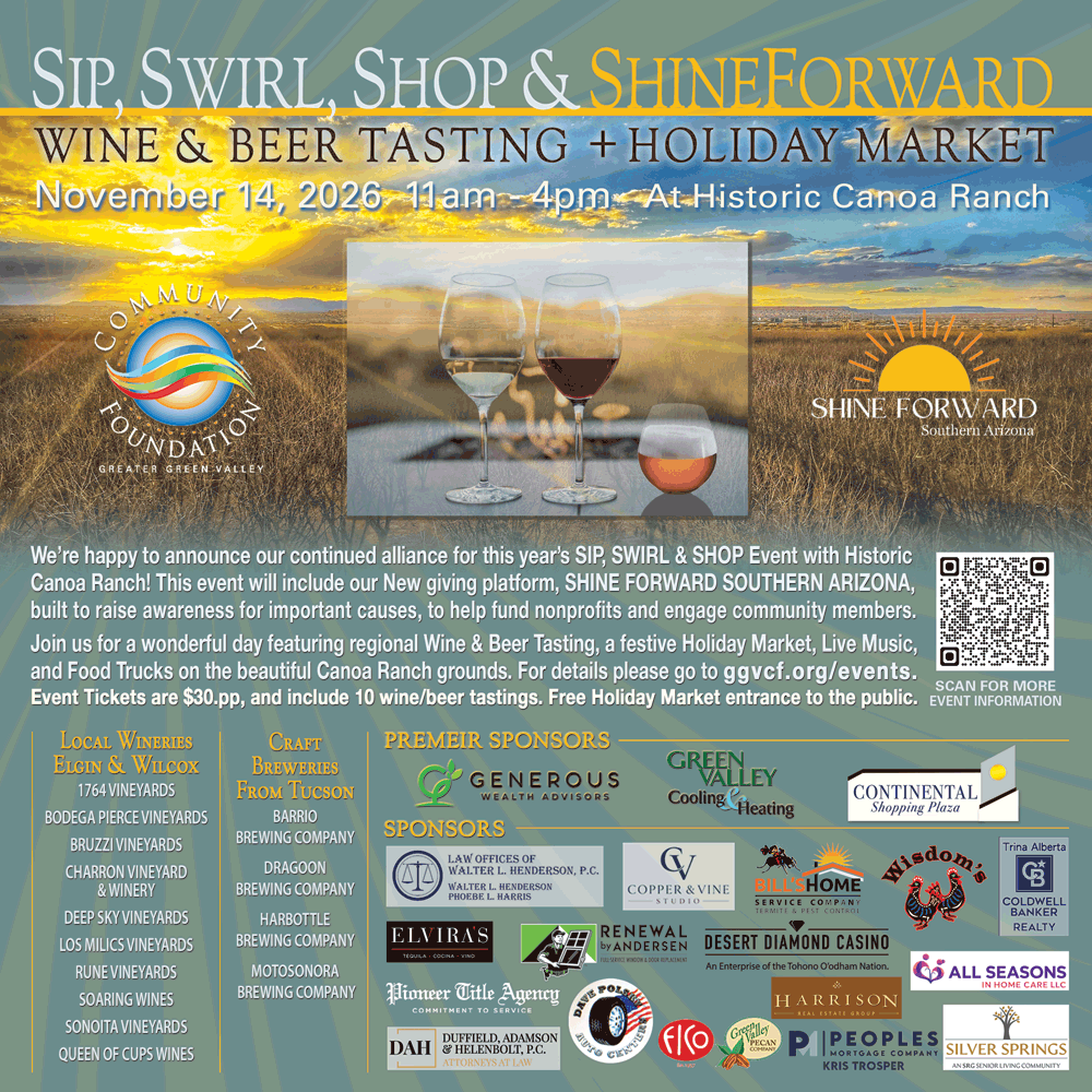 4th Annual Sip, Swirl, Shop & Shine Forward