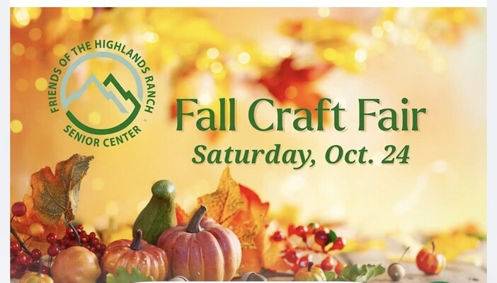 Festive Fall Craft Fair at Highlands Ranch Senior Center