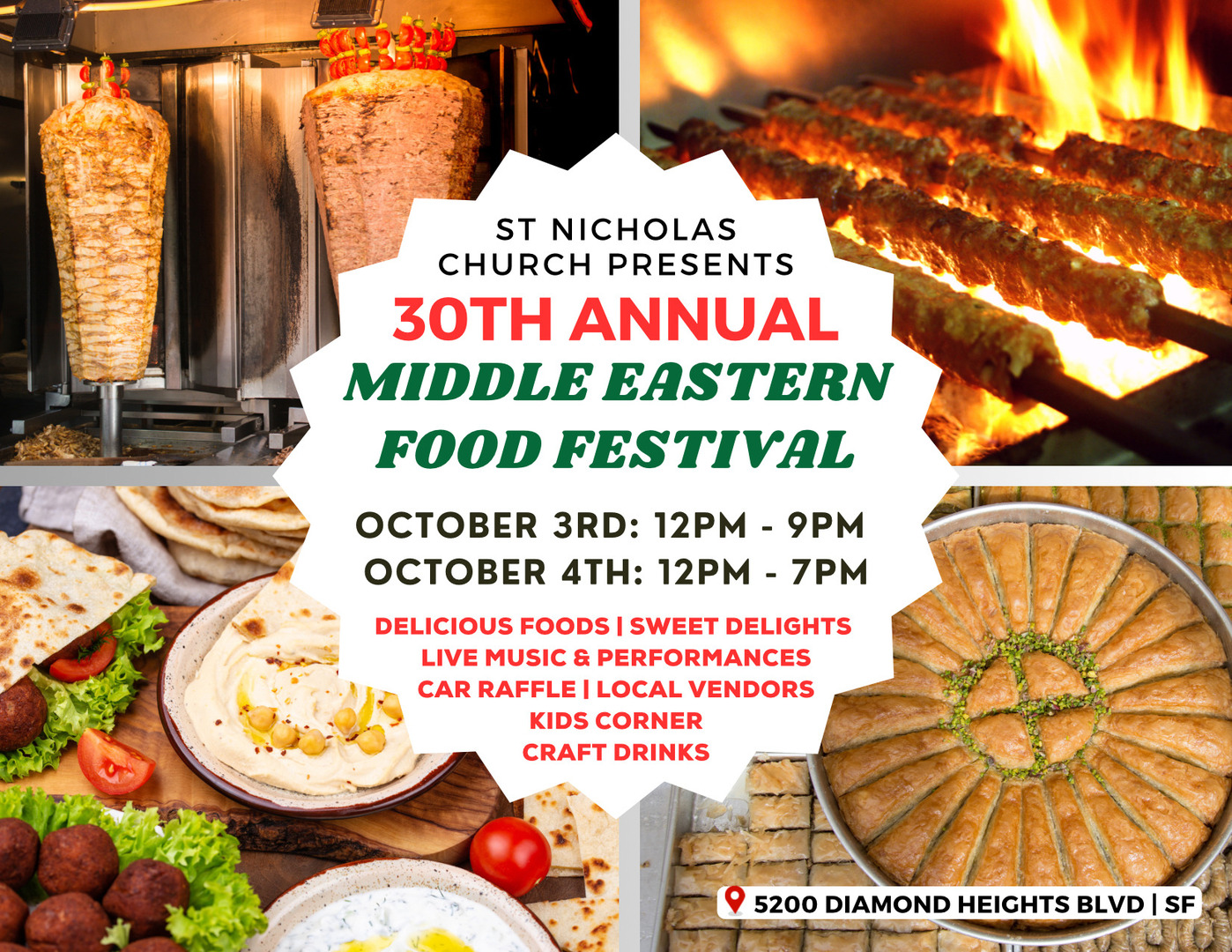 30th Annual Middle Eastern Food Festival - 30th Annual Middle Eastern Food Festival