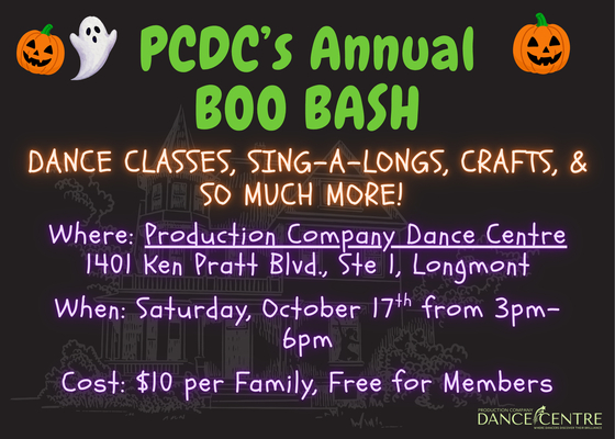Boo Bash by Production Company Dance Center