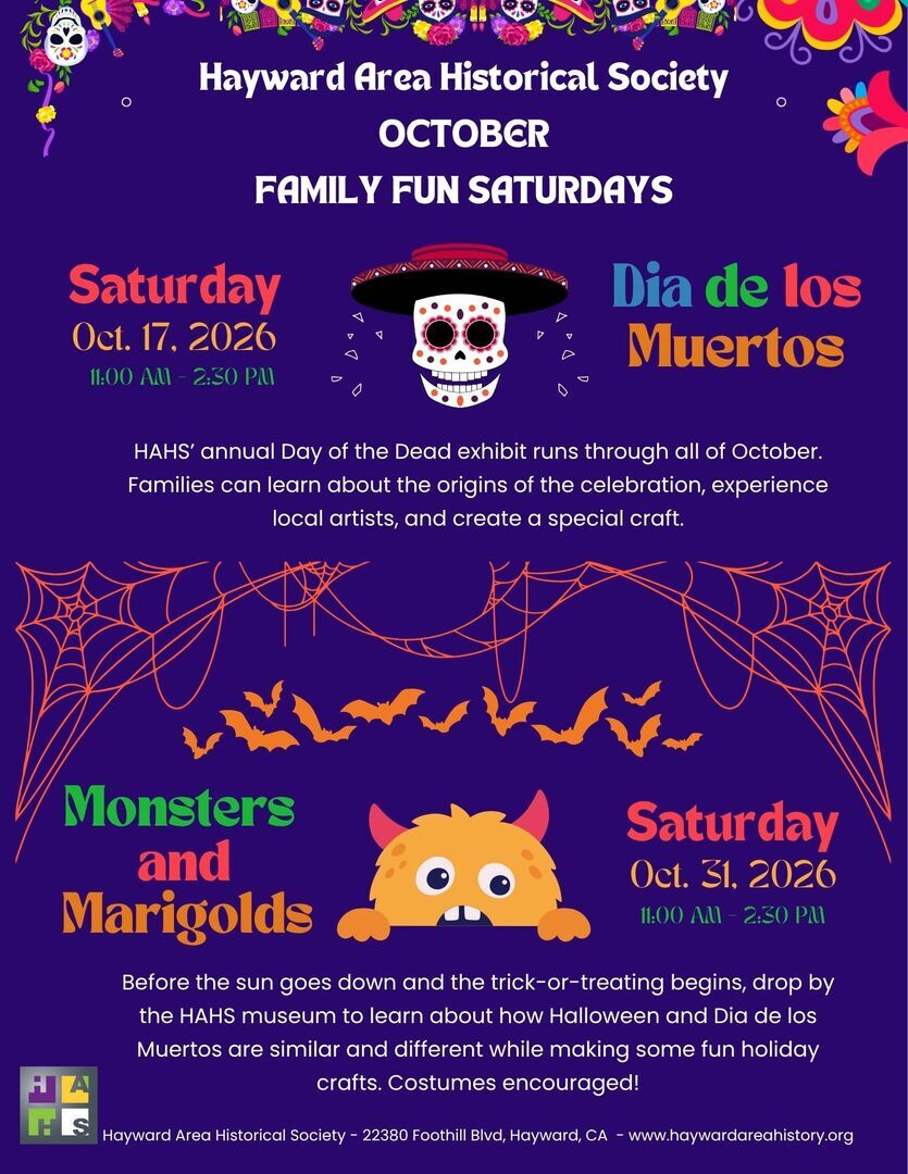Monsters and Marigolds at Hayward Area Historical Society