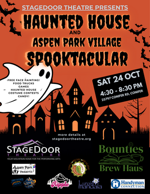 Aspen Park Village Spooktacular & StageDoor Haunted House Oct 24! 4-8:30pm