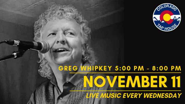Live Music on Tap - Greg Whipkey