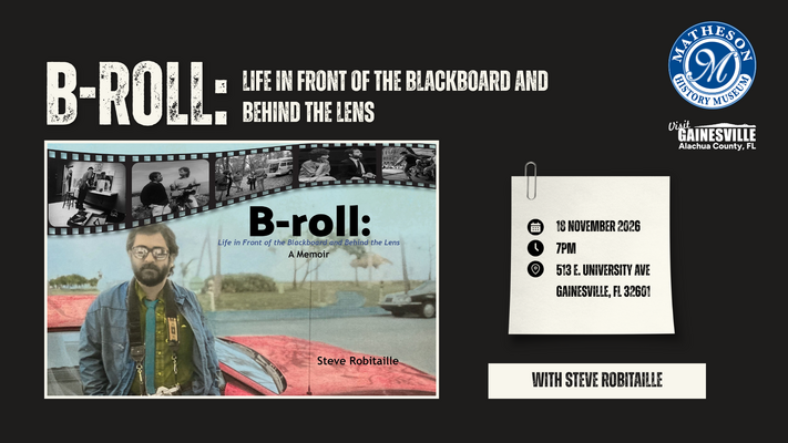 Event image for B-Roll: Life in Front of the Blackboard and Behind the Lens
