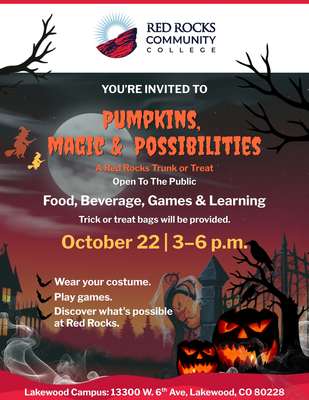 Pumpkins, Magic & Possibilities at RRCC