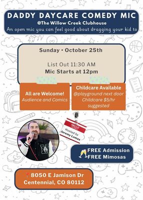 Daddy Daycare Comedy Mic