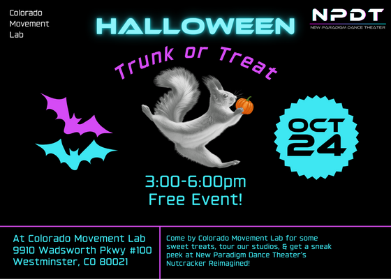 Trunk or Treat at Colorado Movement Lab!