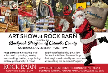 Art Show to Benefit the Backpack Program of Catawba County