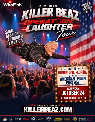 Event image for Comedian Killer Beaz "Operation: Laughter"Tour