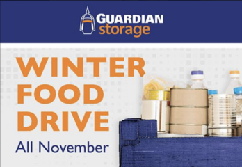 Guardian Storage 2026 Food Drive