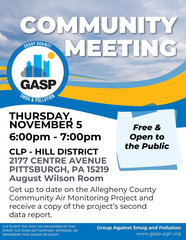 Allegheny County Air Monitoring Community Update