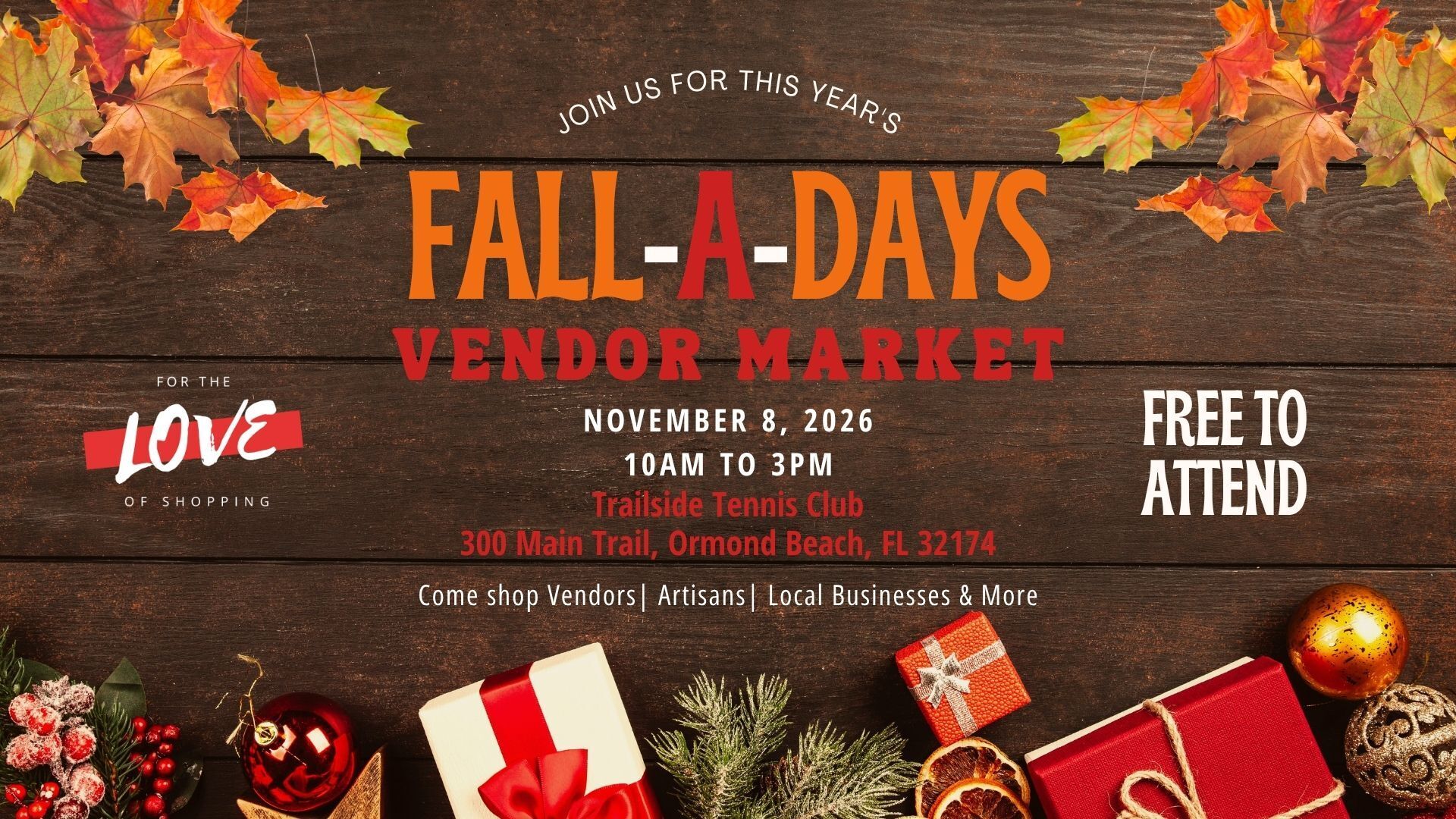 Fall-A-Days Market