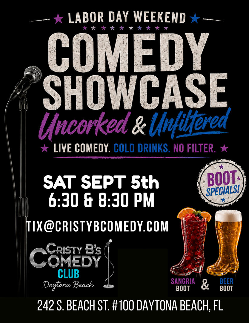 Comedy Uncorked Showcase live at Cristy B's