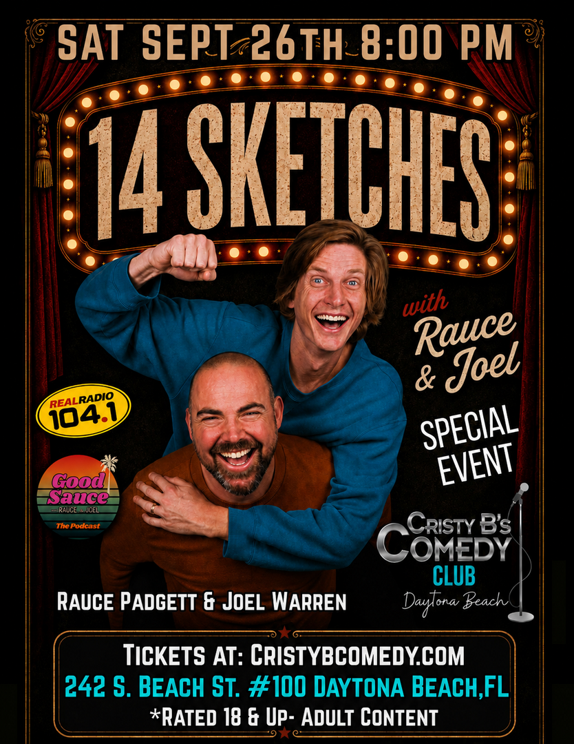 *SPECIAL EVENT* Rauce Padgett & Joel Warren Present: 14 Sketches at Cristy B's