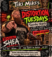 93.1 Coast Country Events - Tiki Mike's Distortion Tuesdays