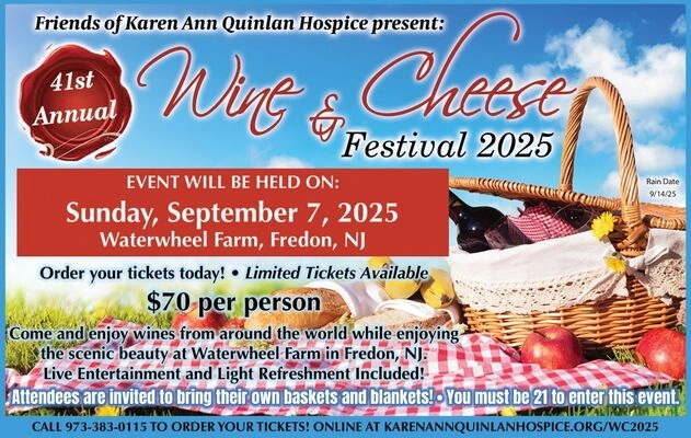 New Jersey Herald Events Wine Cheese Festival 2025