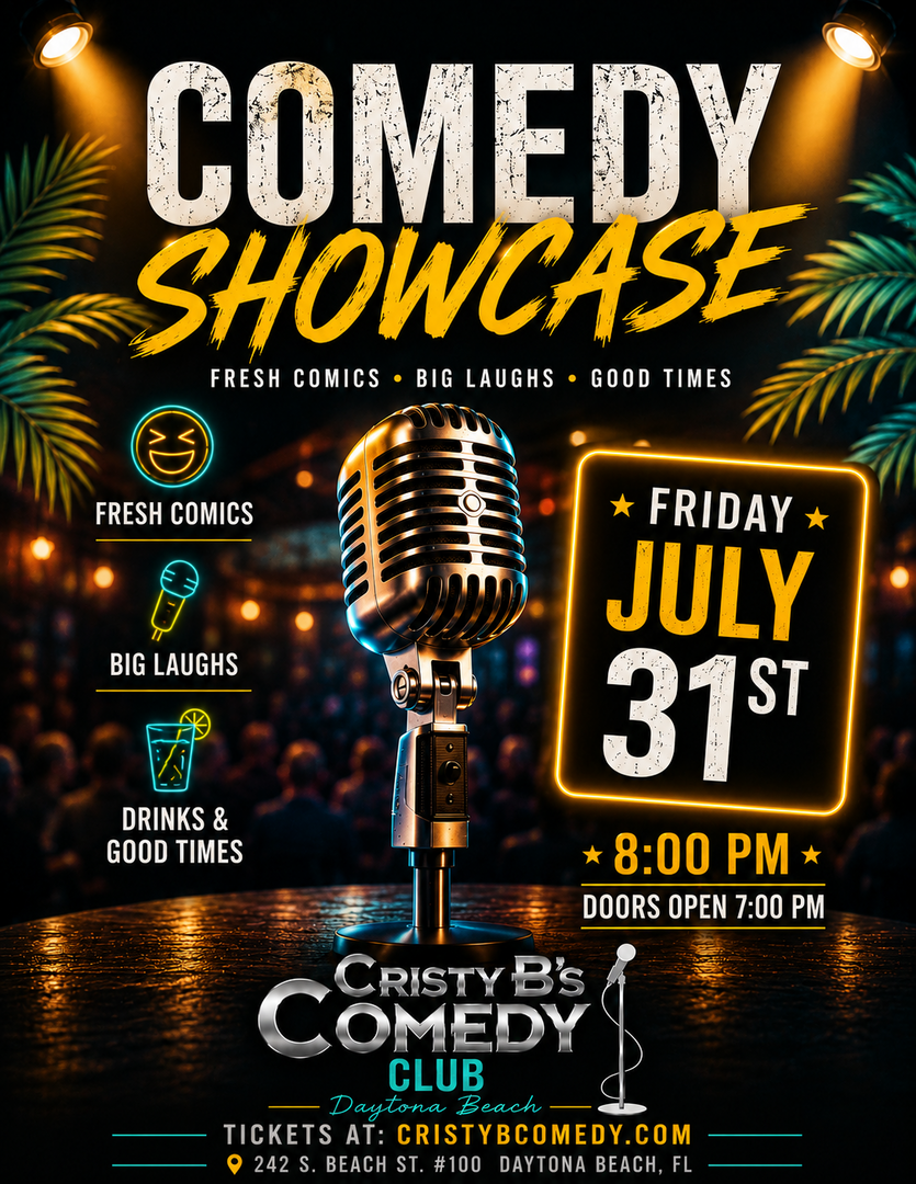 Comedy- Showcase live at Cristy B's-8:00pm