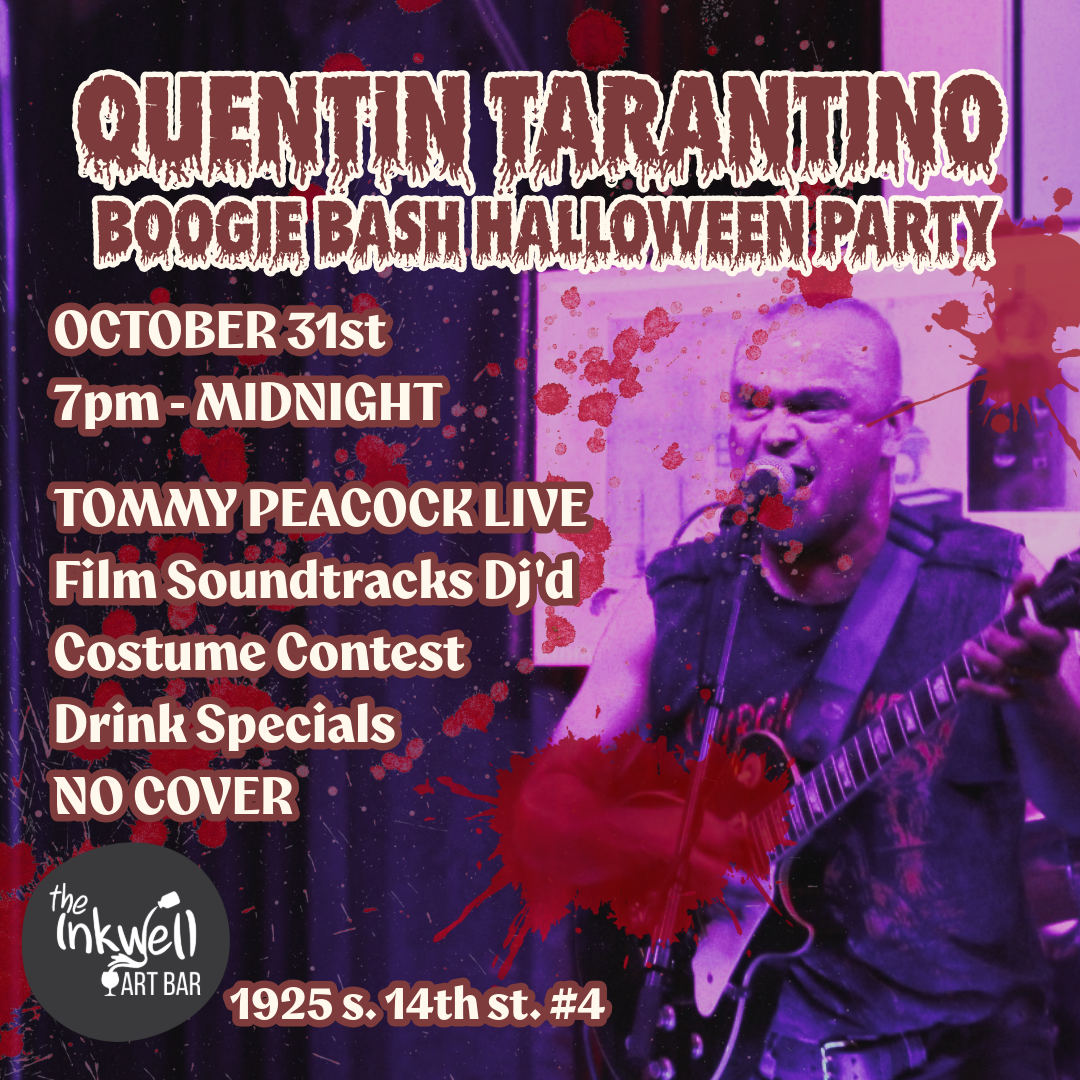 Quentin Tarantino Boogie Bash Costume Party w/ Tommy Peacock