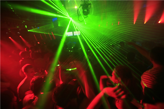 House Music Warehouse party, Live Sax/DJs
