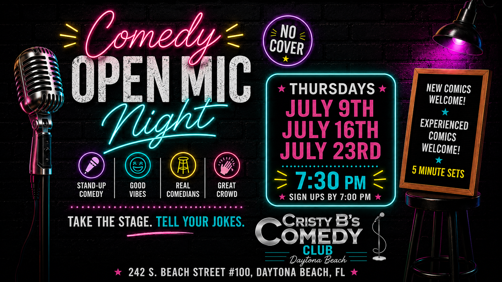 Stand -Up Comedy- Open Mic Night!