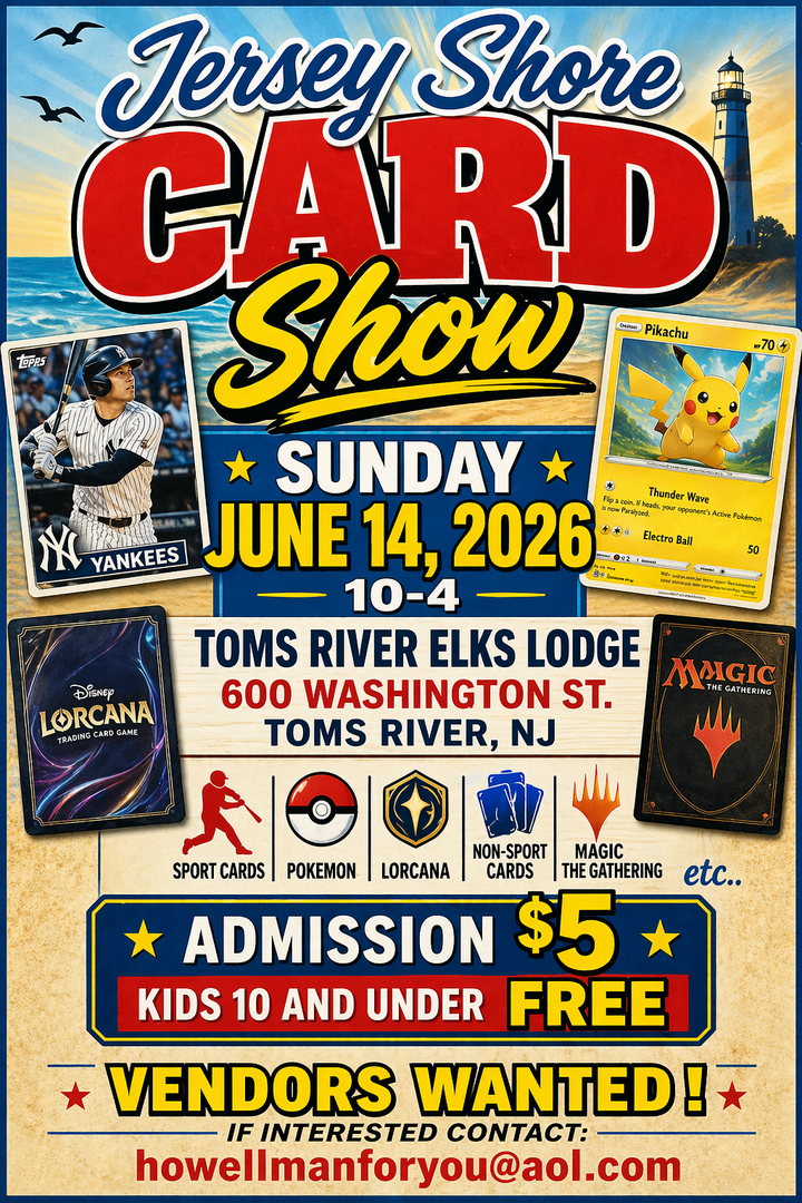 Jersey Shore Trading Card Show