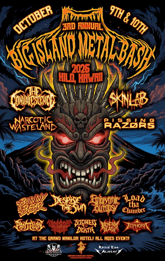 3rd annual Big Island Metal Bash - 3rd annual Big Island Metal Bash