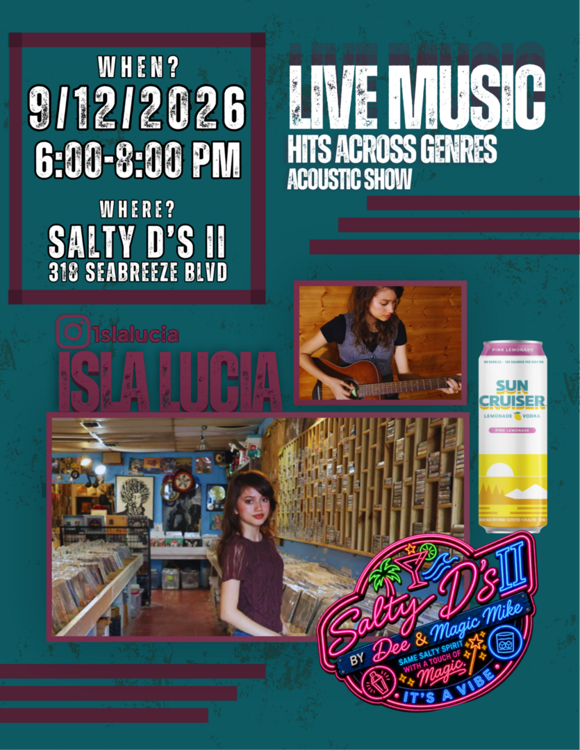 Isla Lucia Live @ Salty D's II
