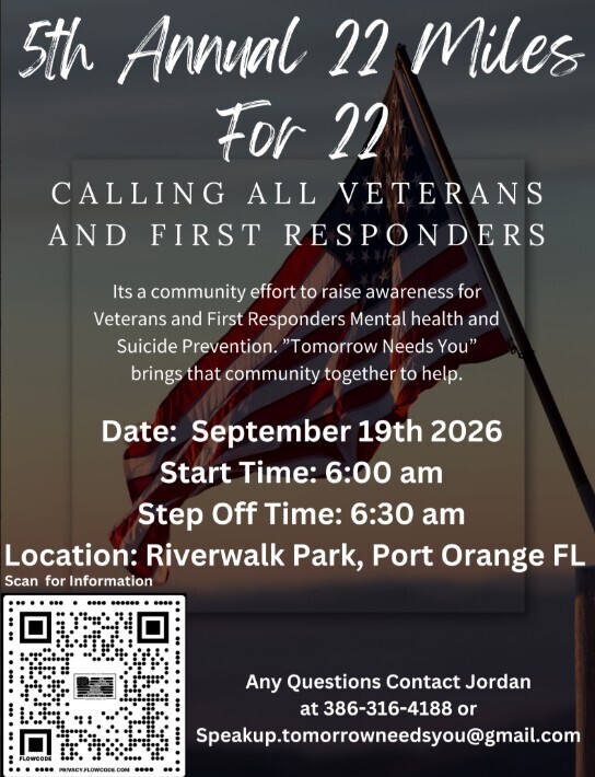 5th Annual 22 Miles for 22