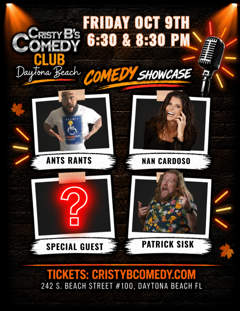 Friday Comedy Showcase live at Cristy B's