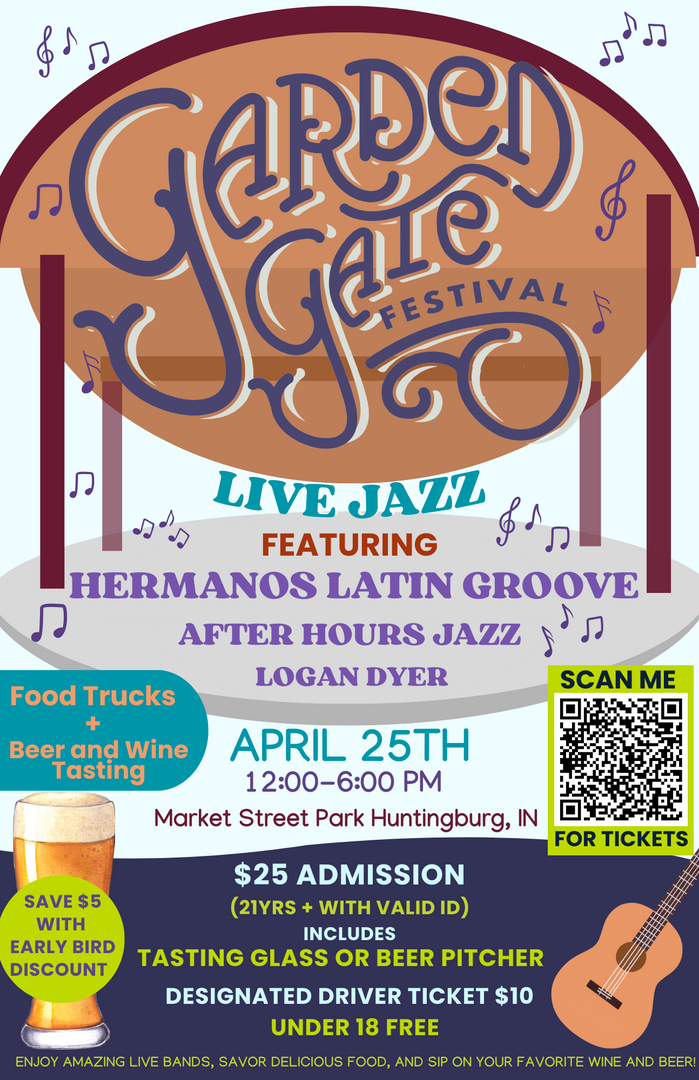 Garden Gate Jazz, Wine & Craft Beer Festival - 2026