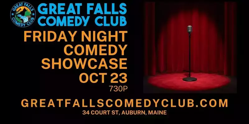 News Center Maine Events - Friday Night Comedy Showcase 10/23 @ Great Falls Comedy Club